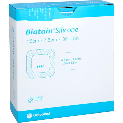 Biatain Silicone Schaumverband 7.5x7.5cm 10 St Param bei onfy.de kaufen 19855477