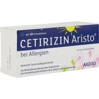 Cetirizin Aristo bei Allergien 10mg Filmtabletten null