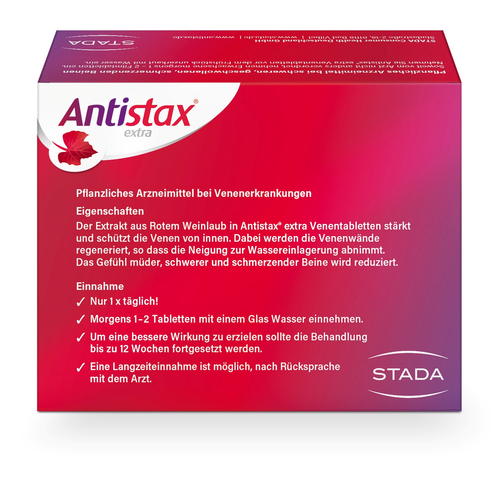 Antistax Extra Venentabletten 60 St STADA Consumer Health Deutschland bei onfy.de kaufen 00002335