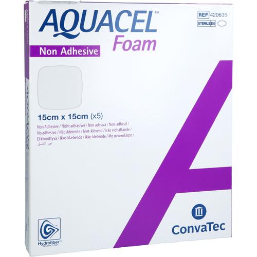Aquacel Foam Nicht Adhäsiv 15x15 cm Verband 5 St Docpharm bei onfy.de kaufen 19846490