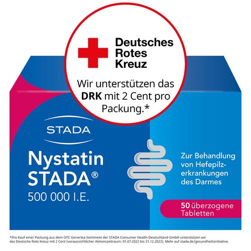 Nystatin Stada 500.000 I.e. Überzogene Tabletten 50 St STADA Consumer Health Deutschland bei onfy.de kaufen 00892369