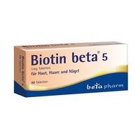 Biotin Beta 5 Tabletten null