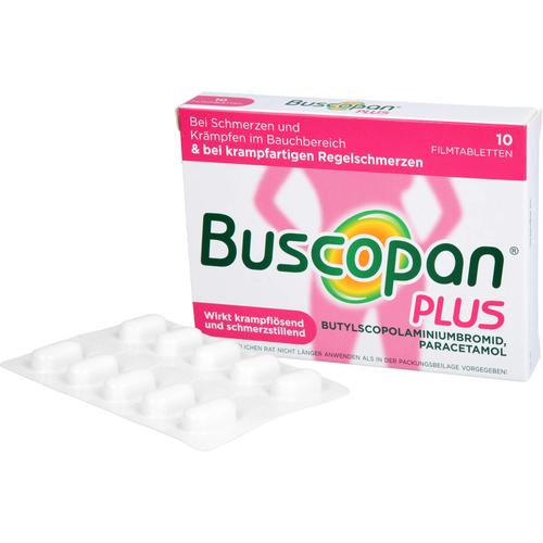 Buscopan Plus 10 mg/500 mg Filmtabletten 10 St A. Nattermann & Cie bei onfy.de kaufen 19105693