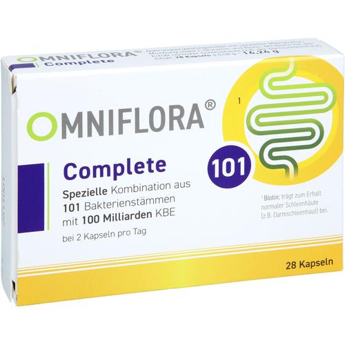 Omniflora Complete 101 Bakterienstämme 100 Mrd Kbe 28 St Heilpflanzenwohl bei onfy.de kaufen 19628623