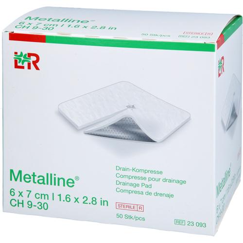 Metalline Drain Kompressen 6x7 cm 50 St ToRa Pharma bei onfy.de kaufen 17900788