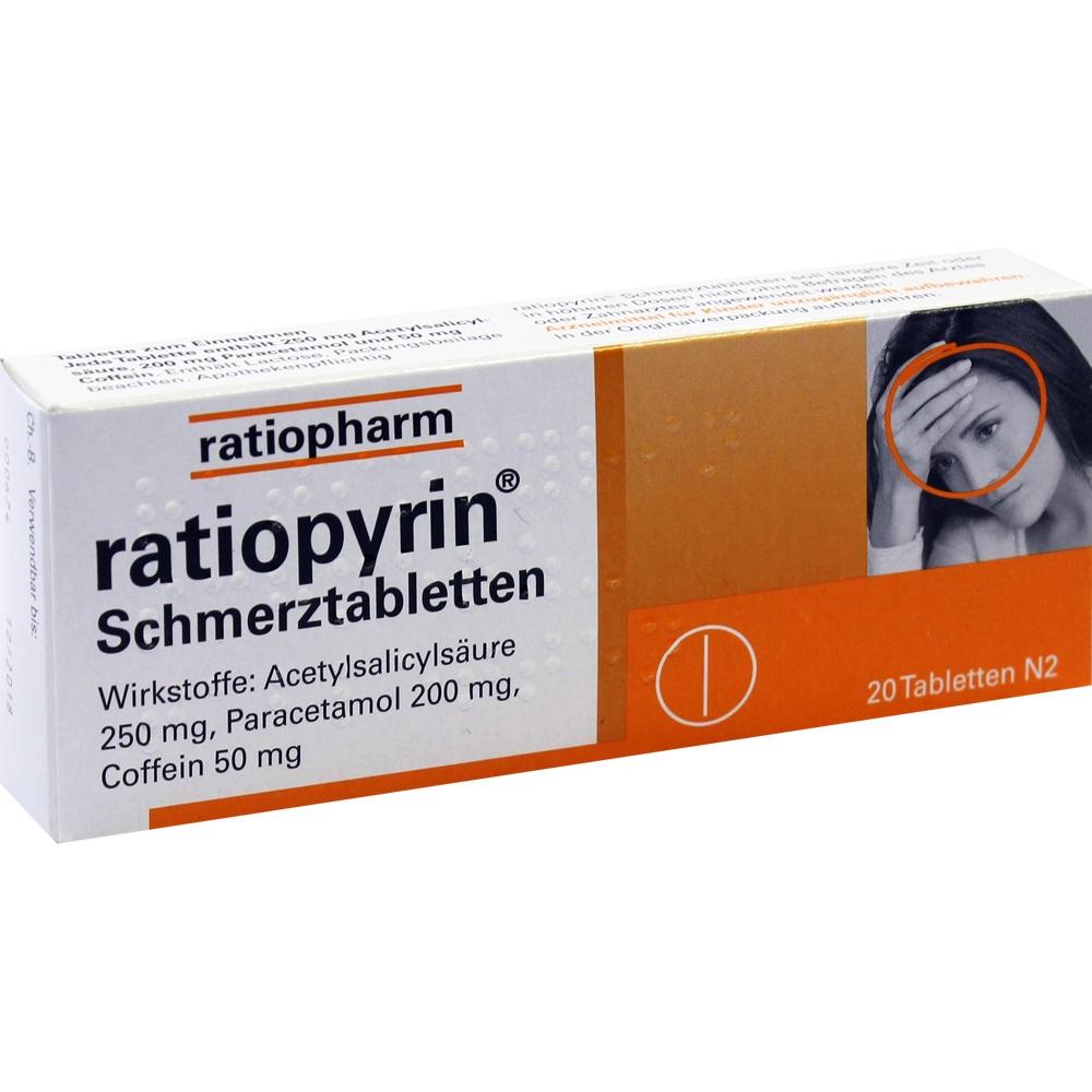 Ratiopyrin Schmerztabletten null