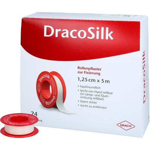Dracosilk Rollenpflaster 1.25cmx5M ohne Schutzring 24 St Dr. Ausbüttel bei onfy.de kaufen 14171076