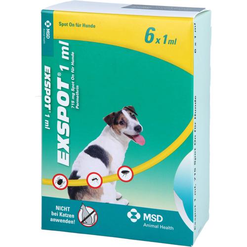 Exspot Vet 6x1 ml Intervet Deutschland Gmbh bei onfy.de kaufen 00055840