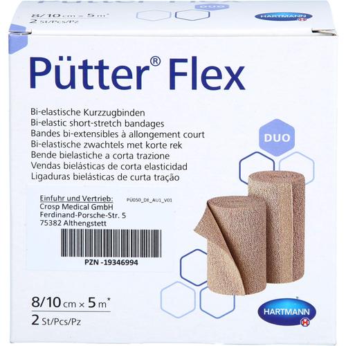 Pütter Flex Duo Binde 8/10 cmx5 M 2 St Crosp Medical bei onfy.de kaufen 19346994