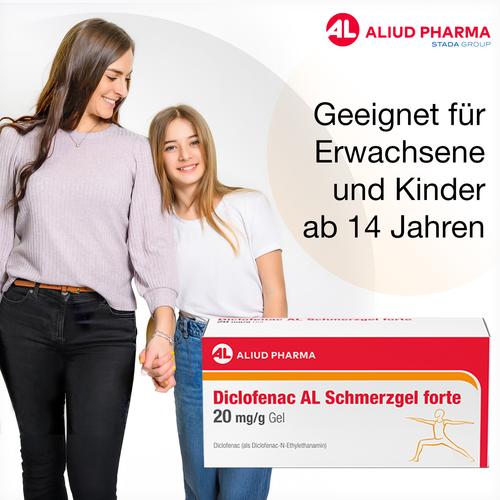 Diclofenac Al Schmerzgel Forte 20 mg/G Gel 100 g ALIUD Pharma bei onfy.de kaufen 18719878