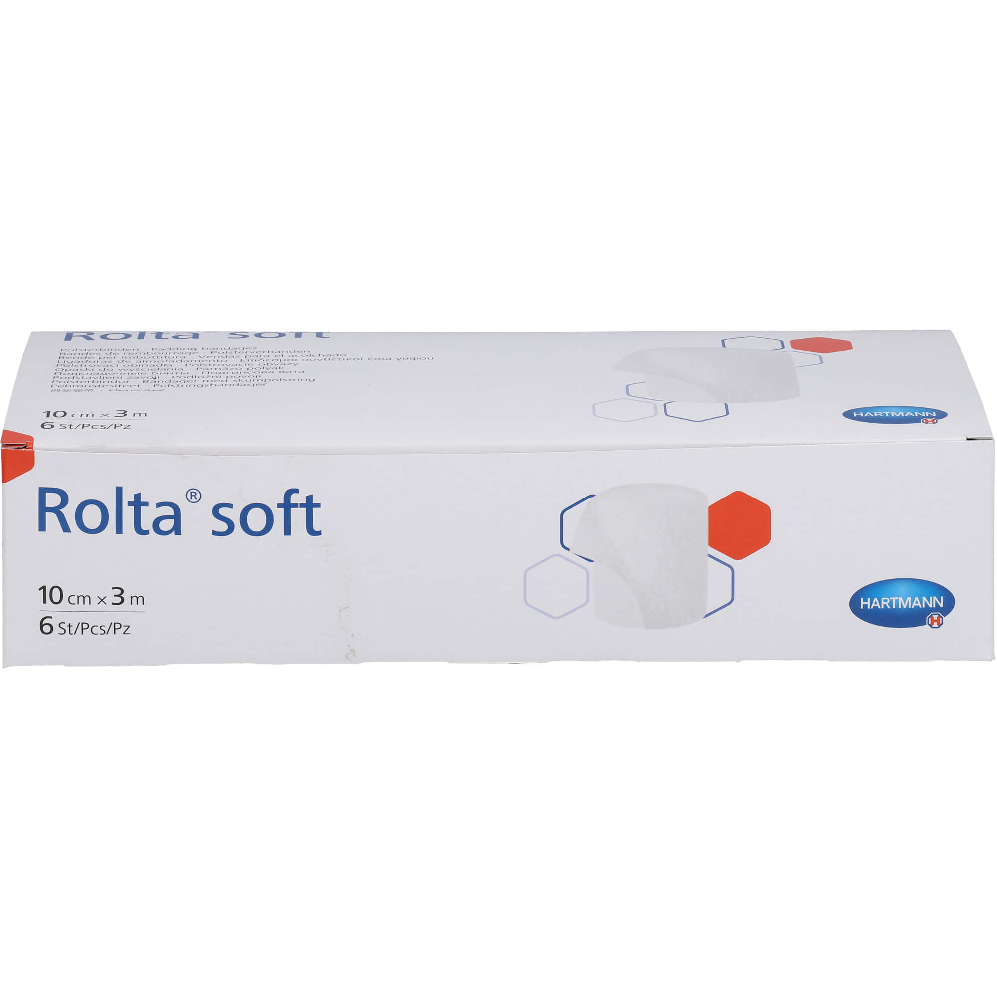 Rolta Soft Synth.-Wattebinde 10 cmx3 M null