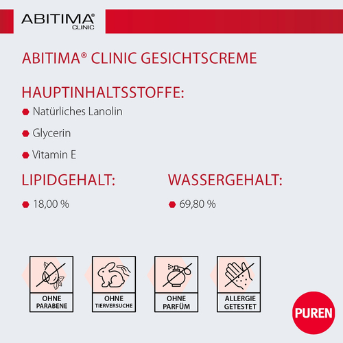 Abitima Clinic Gesichtscreme 20 ml PUREN Pharma bei onfy.de kaufen 06812443