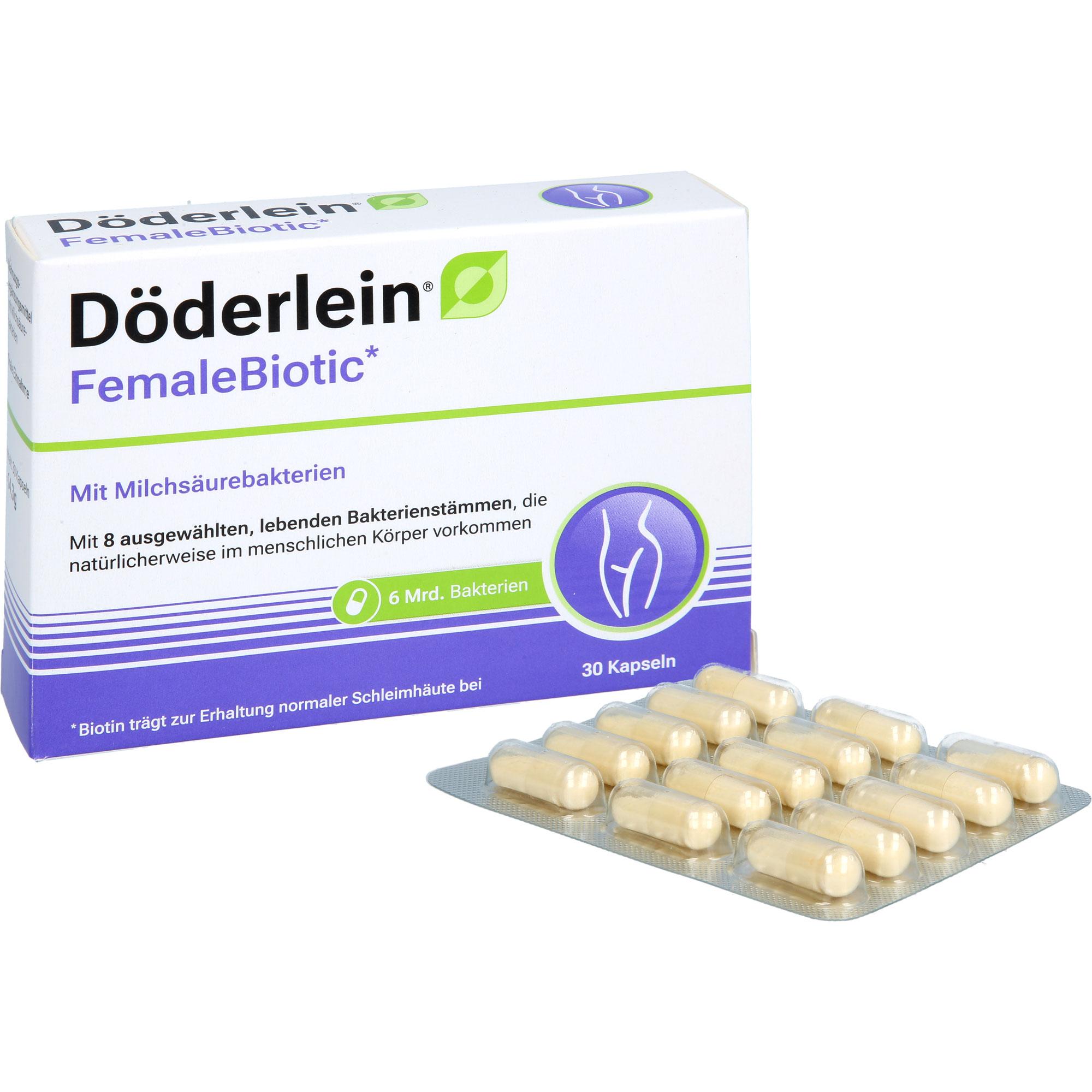 Döderlein Female Biotic mit Milchsäurebakterien 30 St Heilpflanzenwohl bei onfy.de kaufen 19635267
