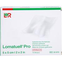Lomatuell pro 5x5 cm Steril null