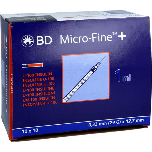 Bd Micro-Fine+ Insulinspr.1 ml U100 0.33x12.7 Mm 100x1 ml EurimPharm Arzneimittel bei onfy.de kaufen 18116507