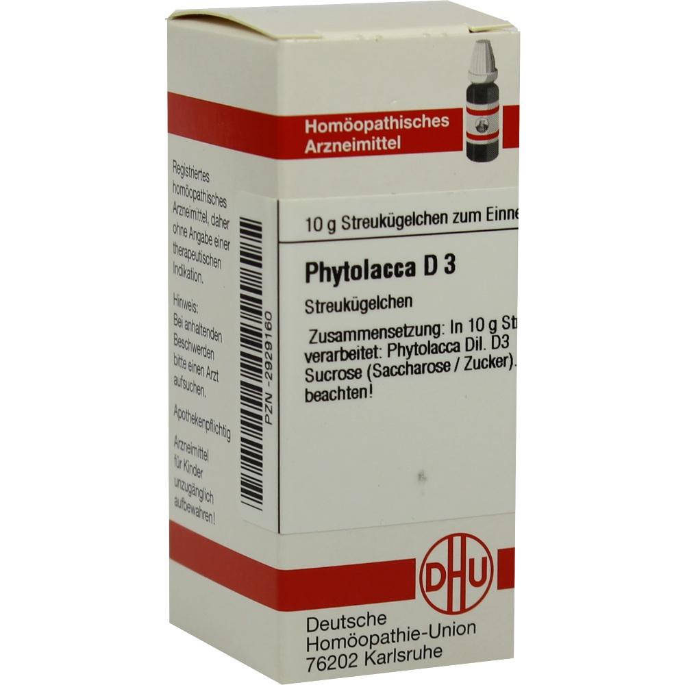 Phytolacca D 3 null