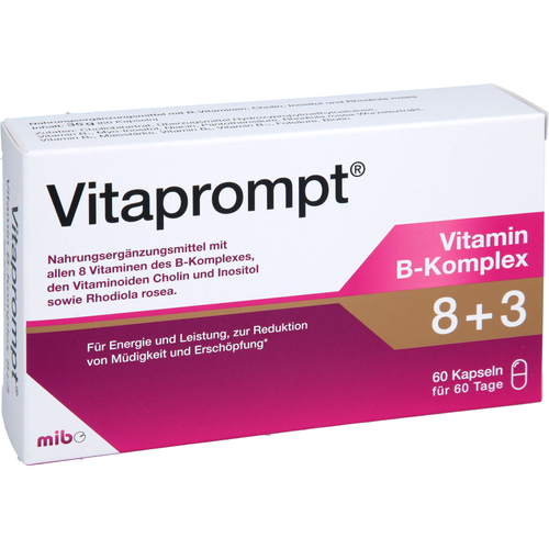 Vitaprompt Vitamin B-Komplex 8+3 60 St MIBE GmbH Arzneimittel bei onfy.de kaufen 20099986