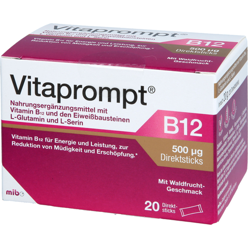 Vitaprompt B12 500 Ug Direktsticks 20 St MIBE GmbH Arzneimittel bei onfy.de kaufen 19690415