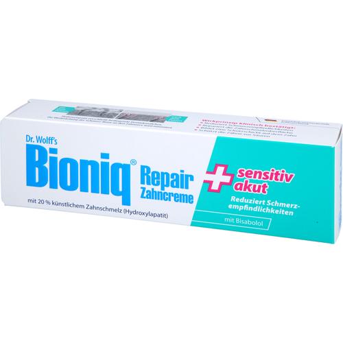Bioniq Repair-Zahncreme Sensitiv Akut 75 ml Dr. Kurt Wolff bei onfy.de kaufen 18886464