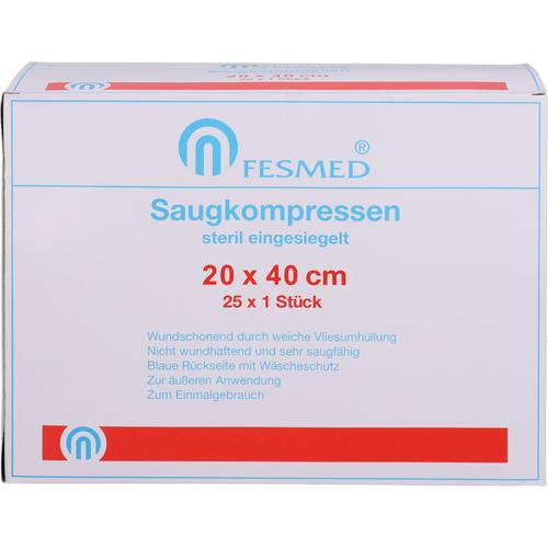 Saugkompresse Steril Fesmed 20x40 cm 25x1 St FESMED Verbandmittel bei onfy.de kaufen 19537889