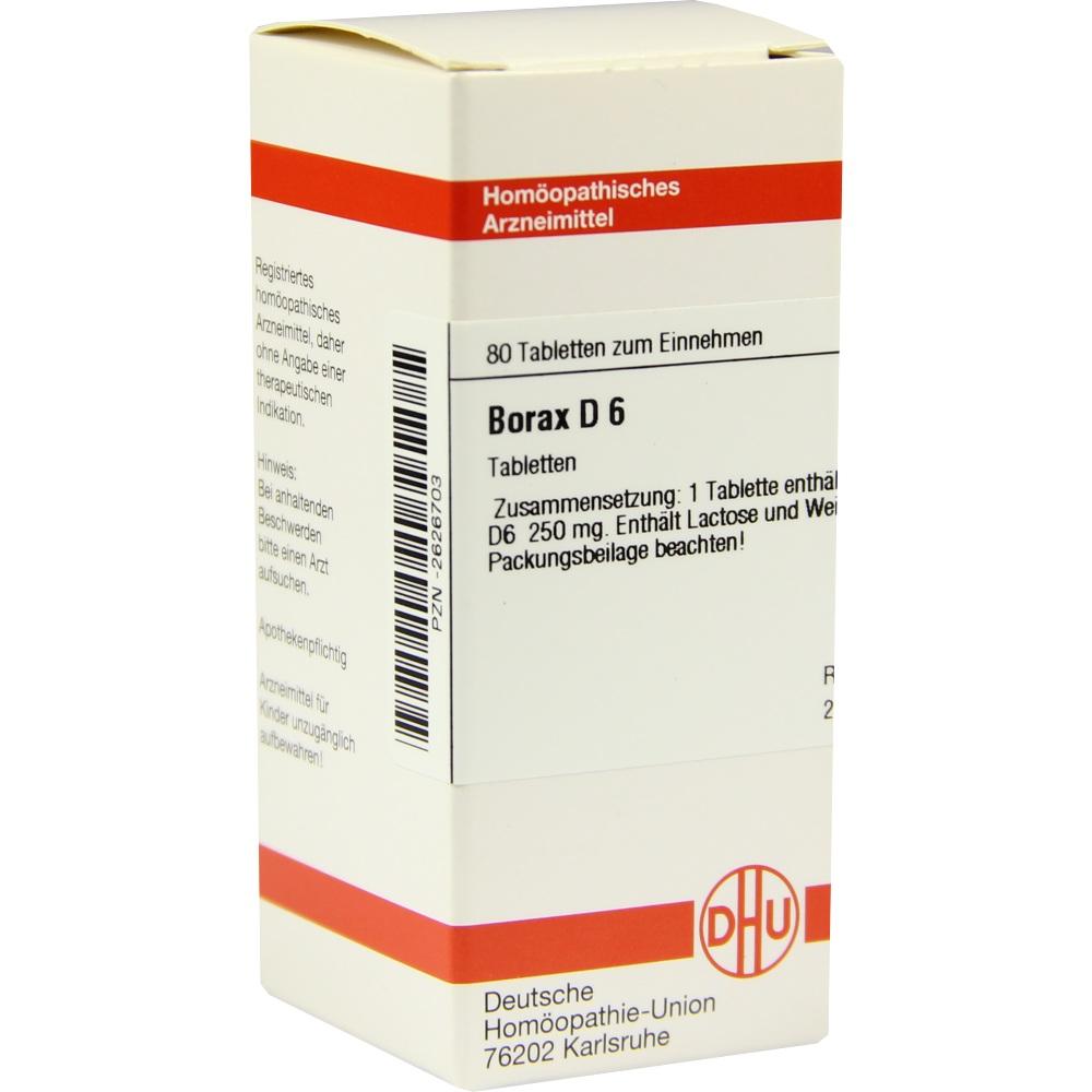 Borax D 6 80 St DHU-Arzneimittel bei onfy.de kaufen 02626703