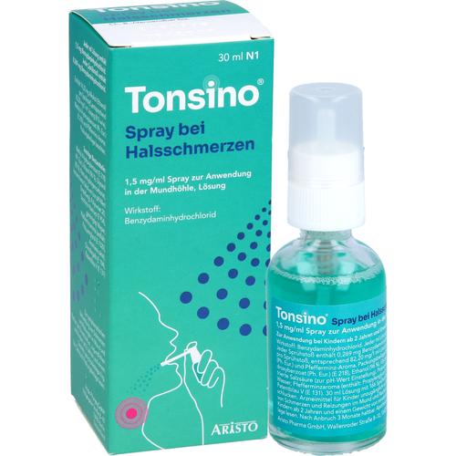 Tonsino Spray B.hals.1.5 mg/ml Spr.z.anw.i.d.mundh 30 ml Aristo Pharma bei onfy.de kaufen 19130001