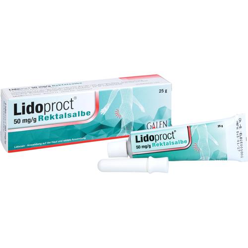 Lidoproct 50 mg/G Rektalsalbe 25 g GALENpharma bei onfy.de kaufen 19229337