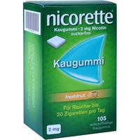 Nicorette 2mg Freshfruit Kaugummi null