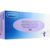 Alvita Vinyl Untersuchungshandschuhe Puderfrei M null