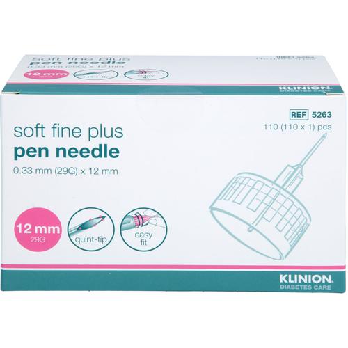 Soft Fine Plu. 0.33x12Mm 29G Kanuel. 110 St 1001 Artikel Medical bei onfy.de kaufen 09728683