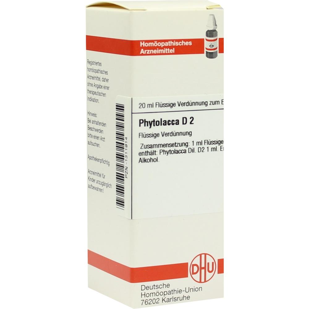 Phytolacca D2 null