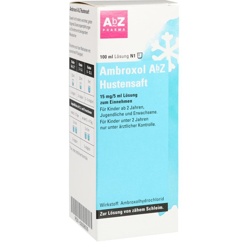 Ambroxol Abz Hustensaft 15mg/5ml Lösung Z Einnehm null