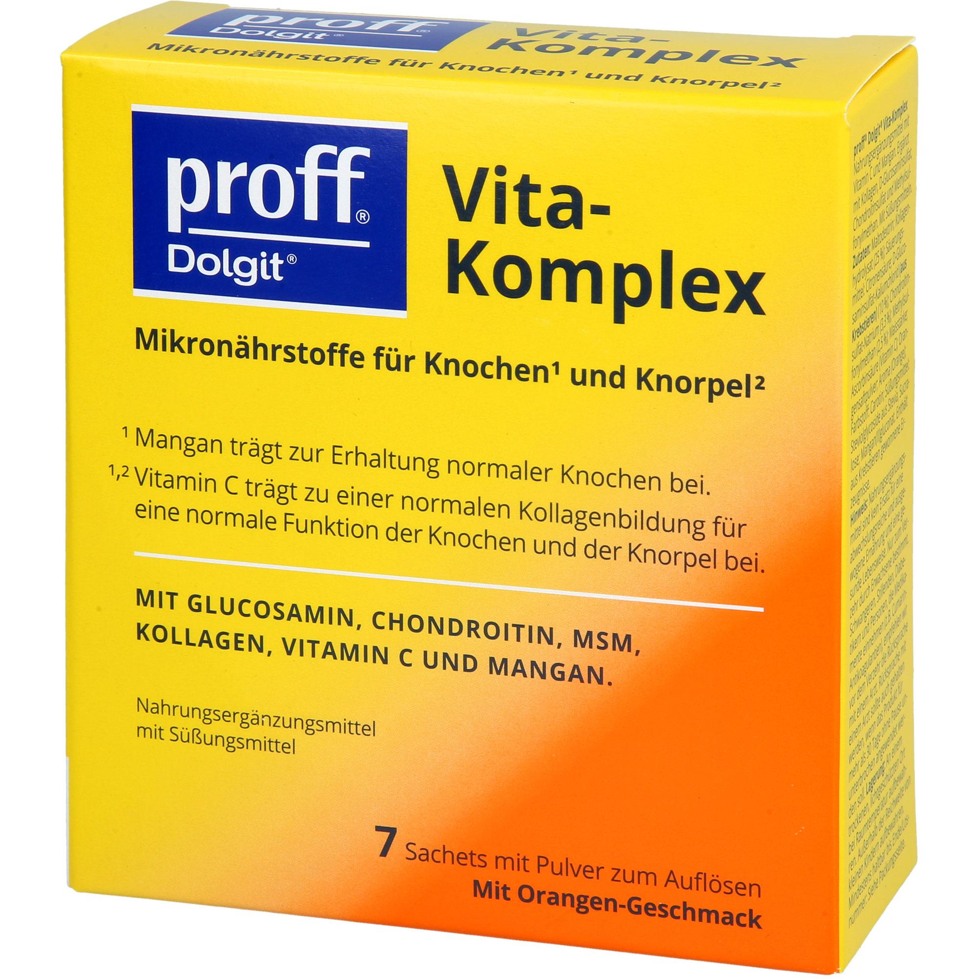 Proff Dolgit Vita-Komplex 7x12 g Dr. Theiss Naturwaren bei onfy.de kaufen 19873104