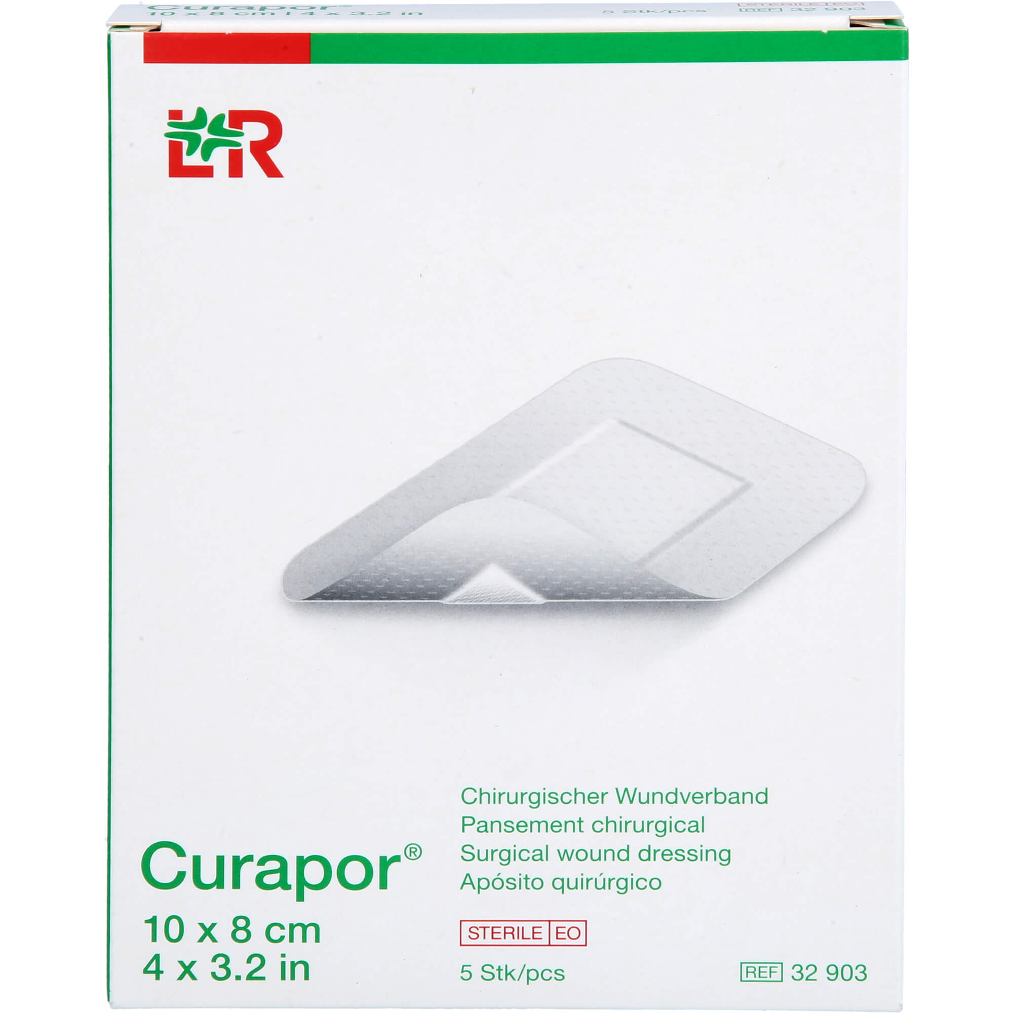 Curapor Wundverband Steril Chirurgisch 8x10 cm null
