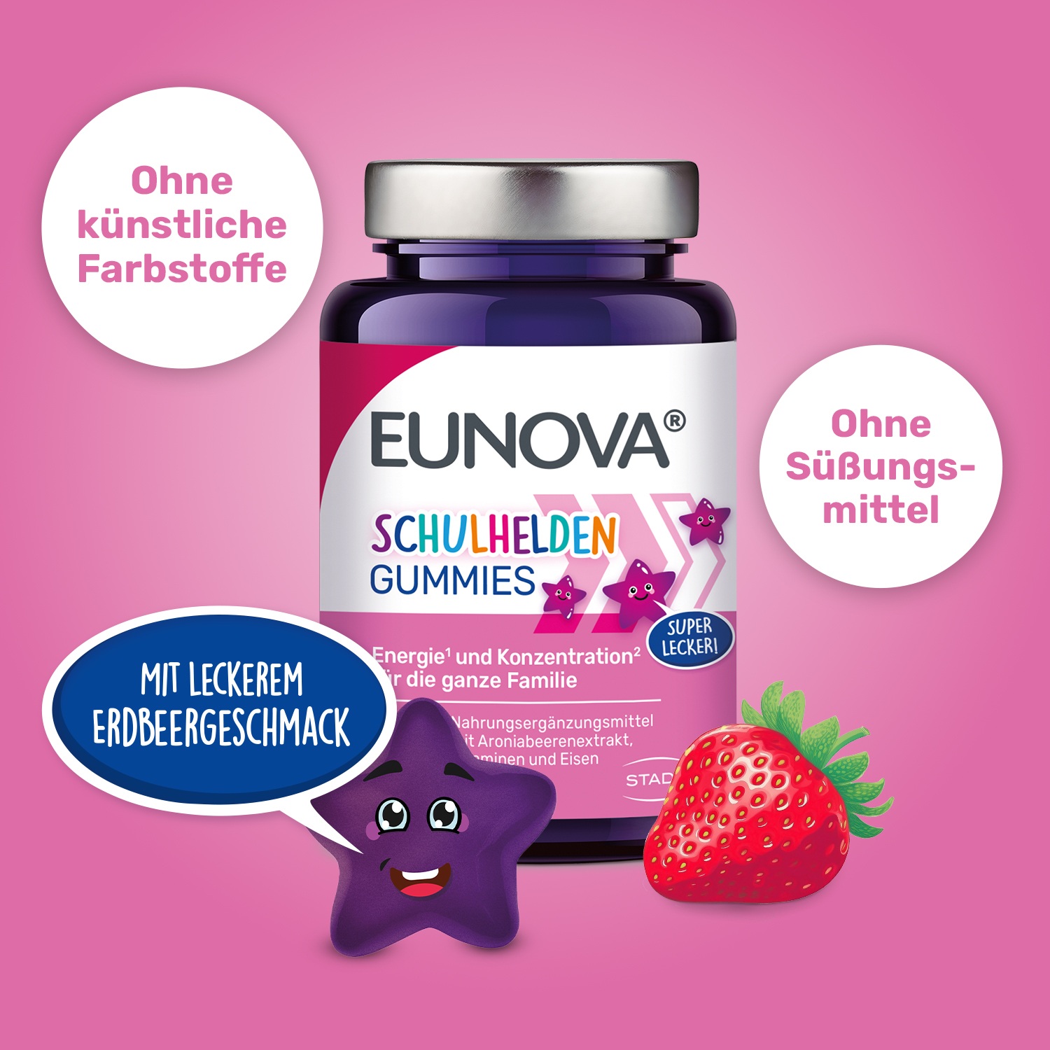 Eunova Schulhelden Gummies 60 St STADA Consumer Health Deutschland bei onfy.de kaufen 19128926