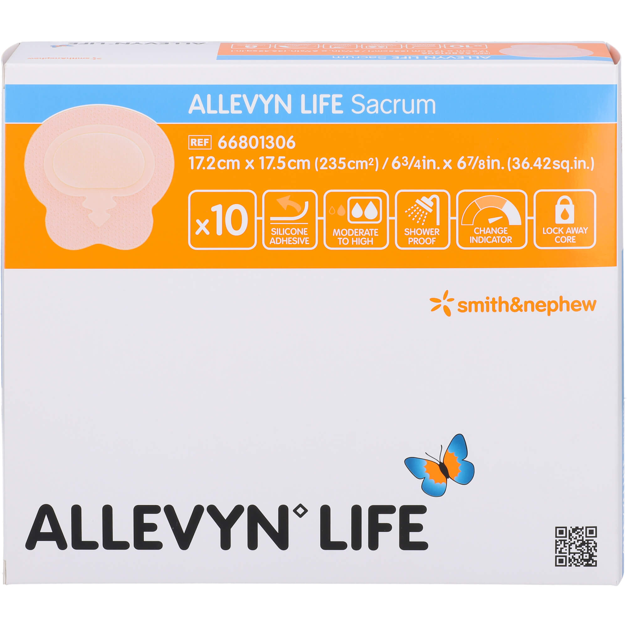 Allevyn Life Sacrum Klein Silikonschaumverband null