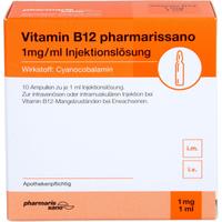 Vitamin B12 Pharmarissano 1 mg/ml Injektionslösung null