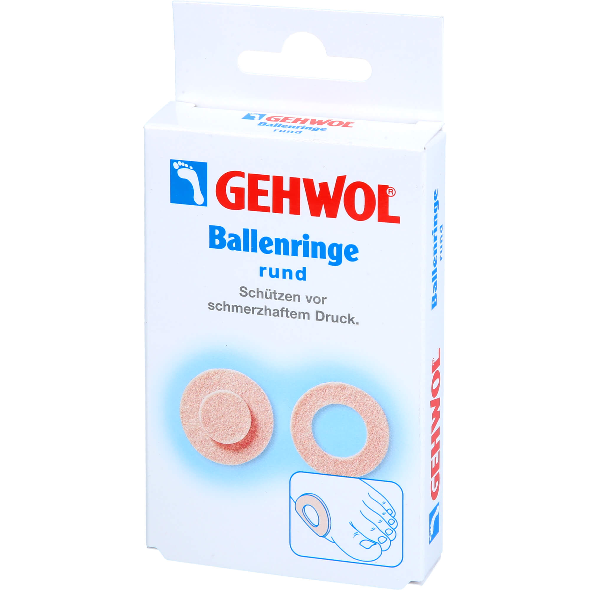 Gehwol Ballenringe Rund 6 St Eduard Gerlach bei onfy.de kaufen 19301218
