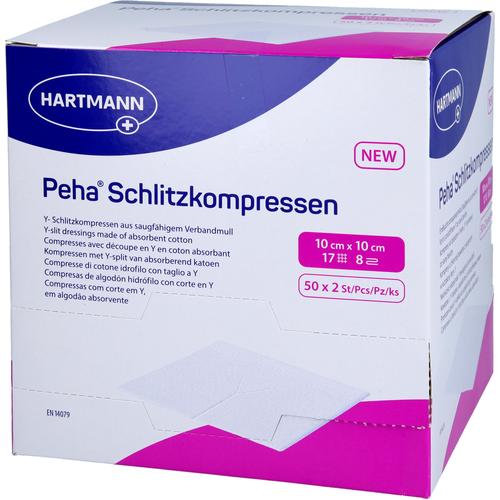 Peha Schlitzkompresse Steril 10x10cm 8Fach 50x2 St PAUL HARTMANN bei onfy.de kaufen 18445777