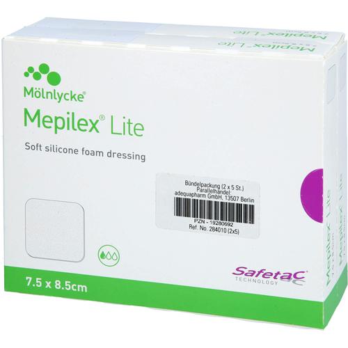 Mepilex Lite Schaumverband 7.5x8.5 cm Steril 10 St adequapharm bei onfy.de kaufen 19280692