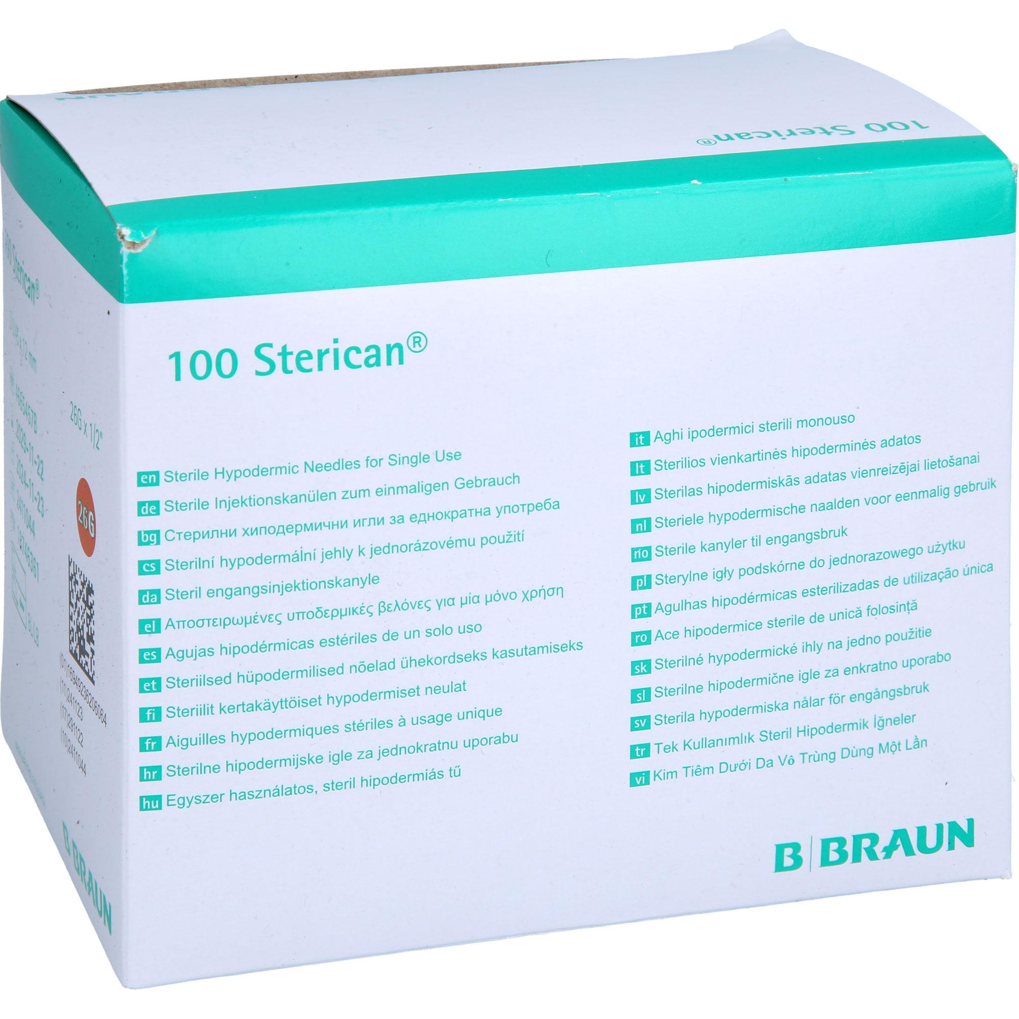 Sterican 26G 12 Mm Einmalkanüle 100 St B. Braun Melsungen bei onfy.de kaufen 18746361
