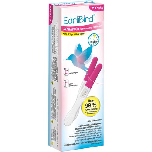 Earlibird Ultra-Frühtest Doppelpack 2 St Hager Pharma bei onfy.de kaufen 20087291