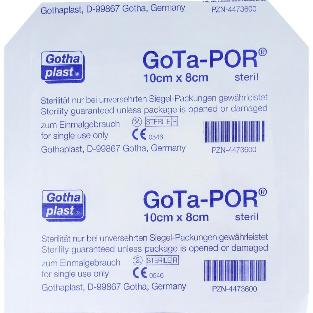 Gota-Por Wundpflaster Steril 100Mmx80Mm null