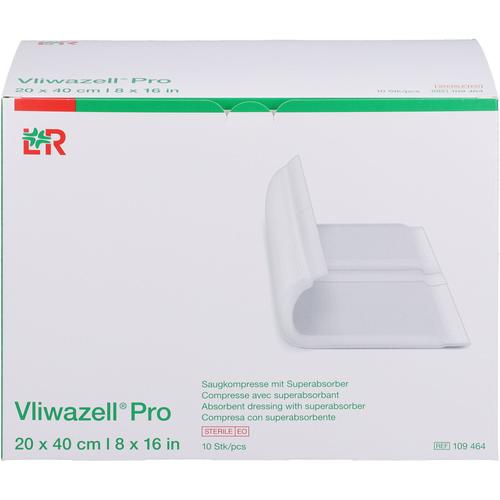 Vliwazell pro Superabsorb.kompr.steril 20x40 cm 10 St Avitamed bei onfy.de kaufen 19373459