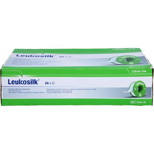 Leukosilk 1.25 cmx5 M 24 St Docpharm bei onfy.de kaufen 18170292