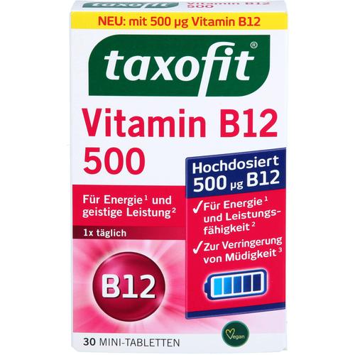 Taxofit Vitamin B12 500 Minitabletten 30 St MCM KLOSTERFRAU Vertr. bei onfy.de kaufen 18814795
