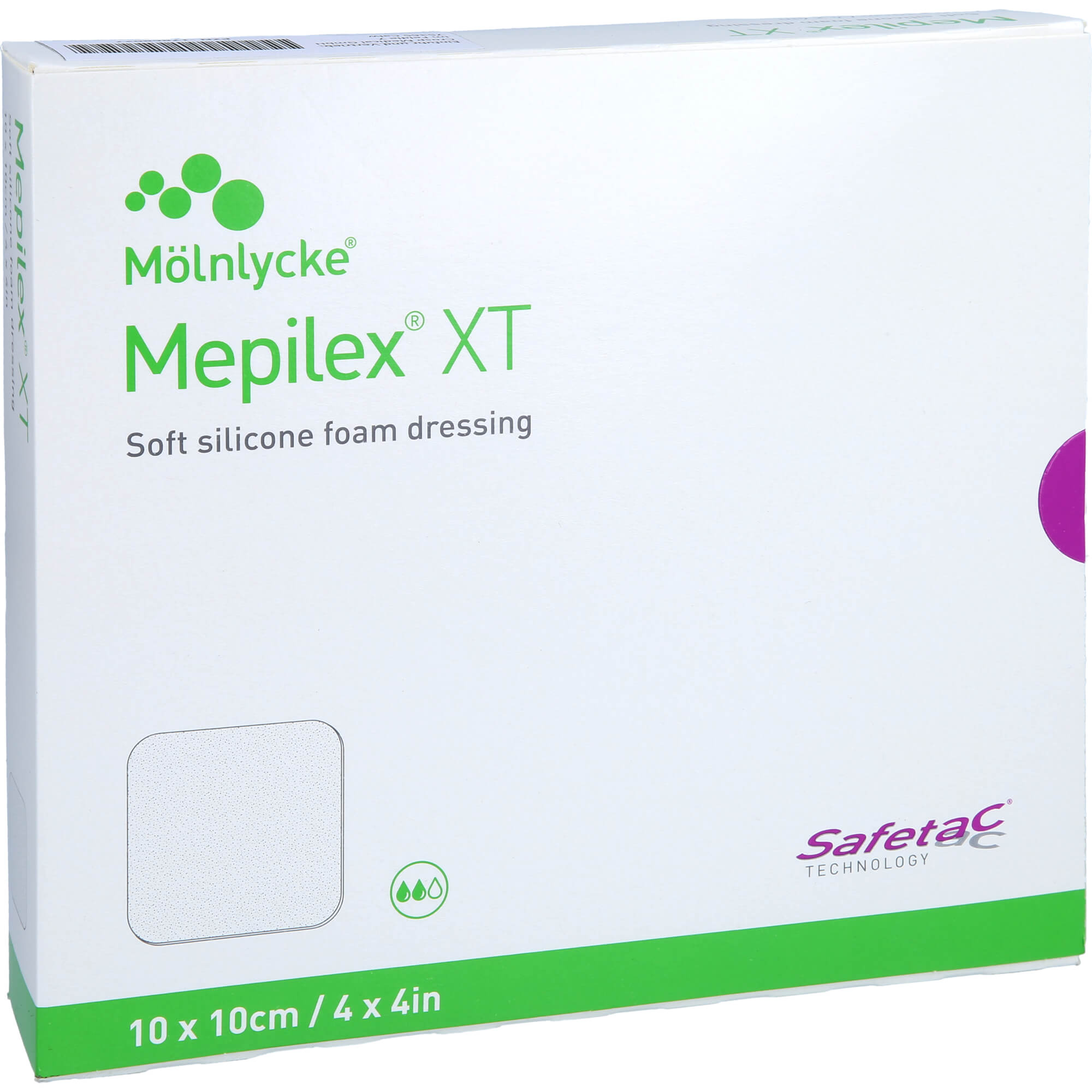 Mepilex Xt 10x10 cm Schaumverband 5 St CC Pharma bei onfy.de kaufen 18788879