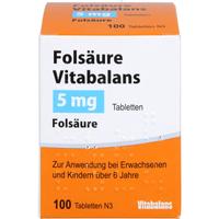 Folsäure Vitabalans 5 mg Tabletten null