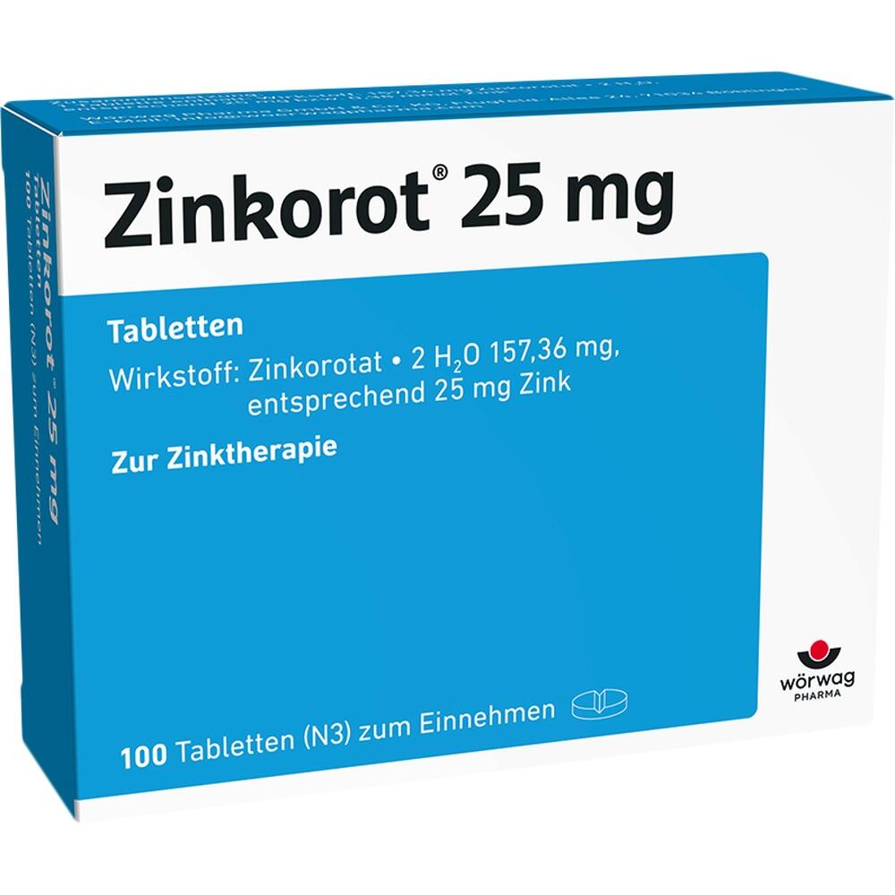Zinkorot 25 mg Tabletten null