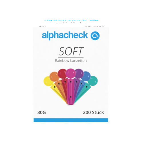 Alphacheck Soft Rainbow Lanzetten 30G - 200 St. 200 St Berger Med bei onfy.de kaufen 14436988